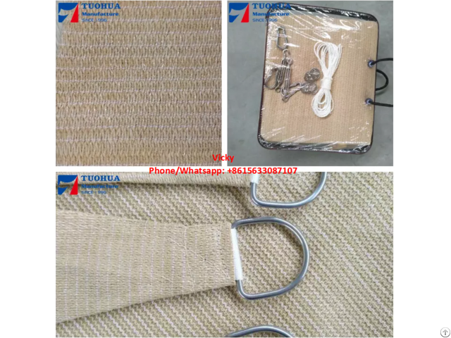 Sun Shade Sail 100 Percent Hdpe