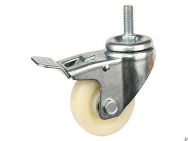 Factory Price Nylon Caster Wheels With Brake