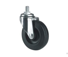 Soft Rubber Swivel Caster