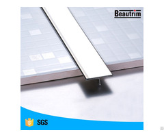 Stainless Steel T Shape Transition Strip Bright Gold