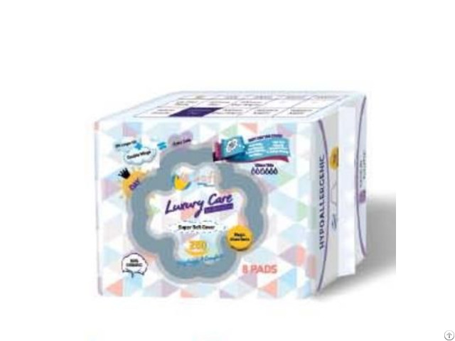 Oem Brand Free Samples 250mm, 300mm Lady External Use Regular Sanitary napkin Pads
