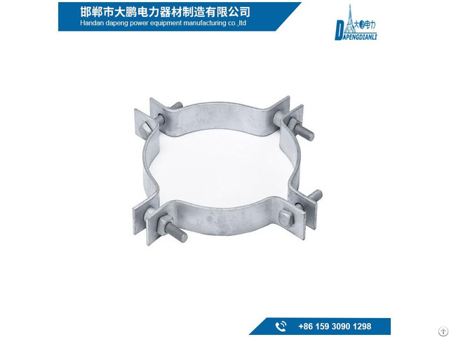 Immobility Clamp For Pole And Tower