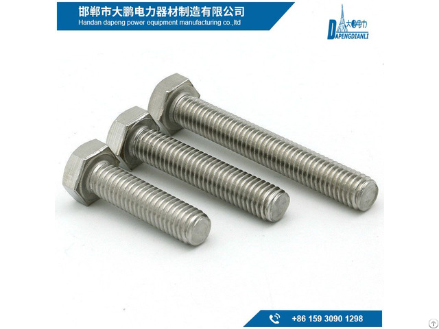 Stainless Steel Bolts Dapeng