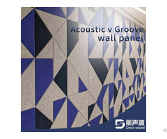 Acoustic V Groove Wall Panel