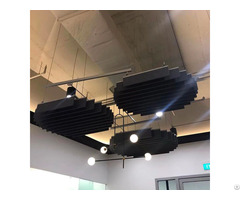 Acoustic Ceiling Baffle In Working Space