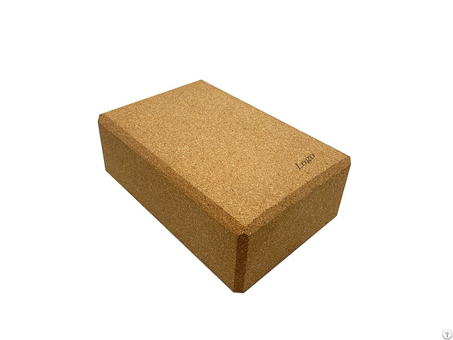 Custom Logo Eco Friendly High Density Cork Yoga Block