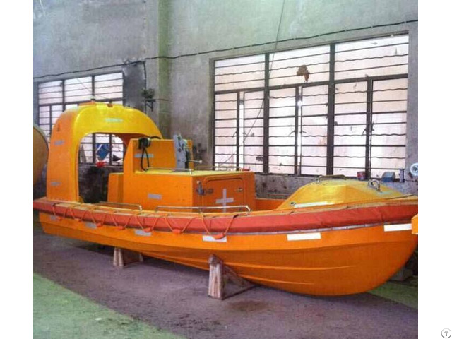 Solas Approved Fast Rescue Used Boat Fiberglass With Factory Sale Price