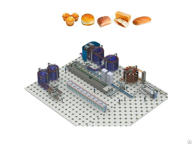 Multifunctional Bread Production Line
