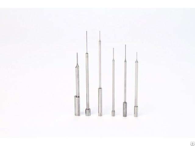 Metal Die Stamping Ejector Core Pins With Tungsten Steel P20 Skd11 Misumi Material