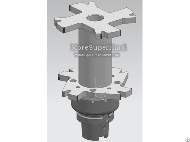 Pcd Compound Reamer For Processing Motor Shaft Hole