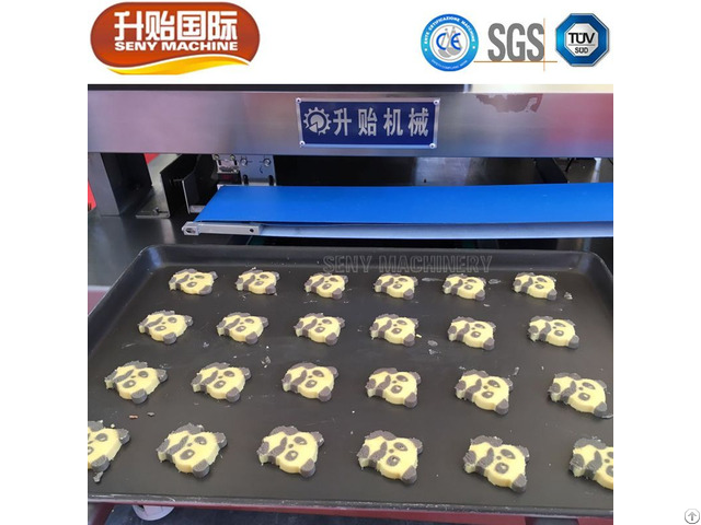 Automatic Heart Shapes Cookies Biscuits Making Machine Production Line