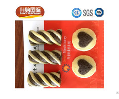 Sy 810 Automatic Filled Twist Cookie Machine Production Line
