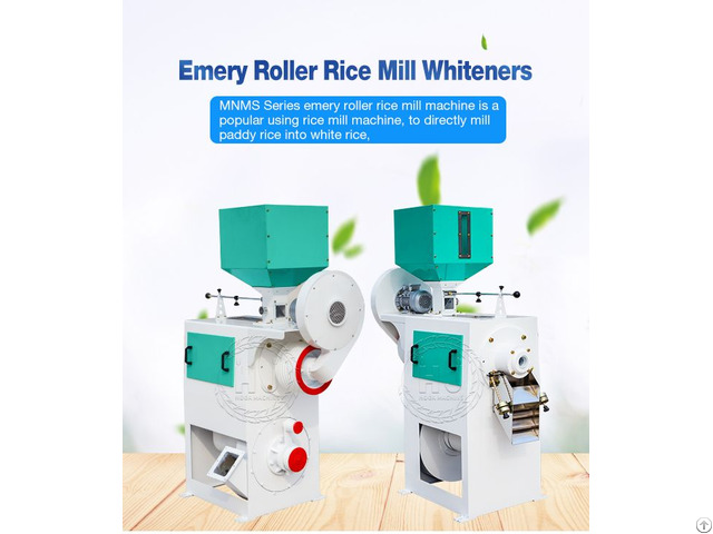 Emery Roller Rice Mill Machine