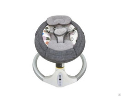 Coloured Baby Automatic Swing Bassinet With Vibration And Melody Function