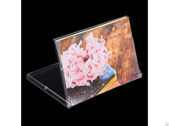 Weisheng Cd Calendar Holders Desktop Stand Plastic Box Case