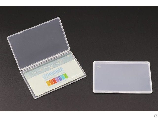 Slim Business Card Box Keeper Cases For Credit Memory Cards