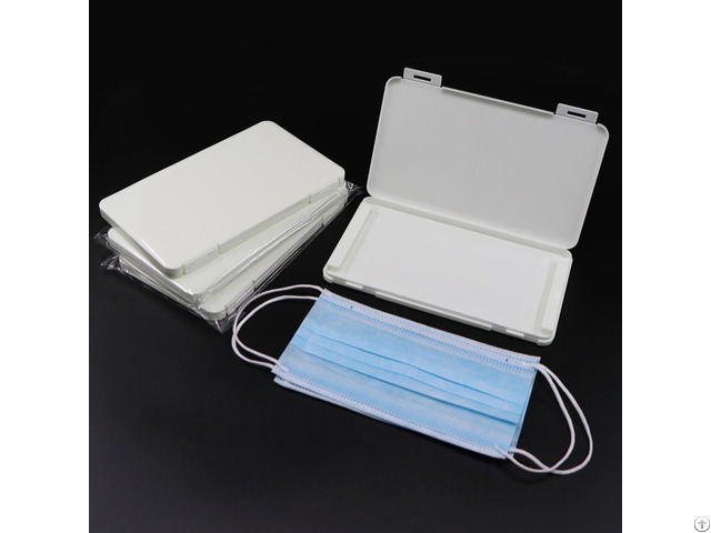 Weisheng Pp Plastic Face Masks Case Box Holders Mask Boxes