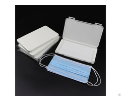 Weisheng Pp Plastic Face Masks Case Box Holders Mask Boxes