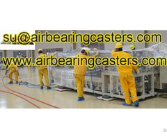 Air Bearings Skids Application