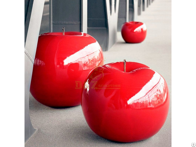 Large Decor Apple Sculpture