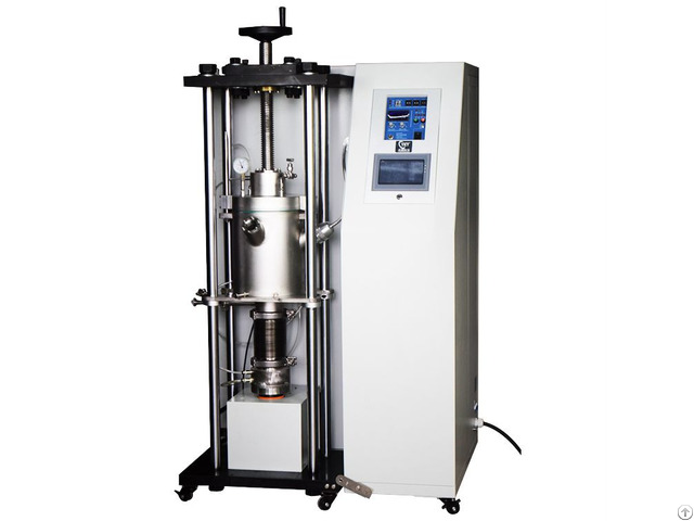 Rapid Heated Pressing Furnace Up To 1600 And 5t With Stainless Steel Vacuum Chamber