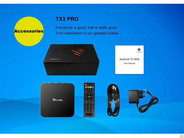Android Tv Box Tx3 Pro Amlogic S905x Quad Core