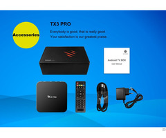 Android Tv Box Tx3 Pro Amlogic S905x Quad Core