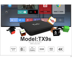 Tx9s Android Tv Box Amlogic S912 Octa Core 64 Bit Arm Cortex A53