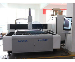 Heavy Duty Metal Jewelry Fiber Laser Cutting Machine Akj1530f