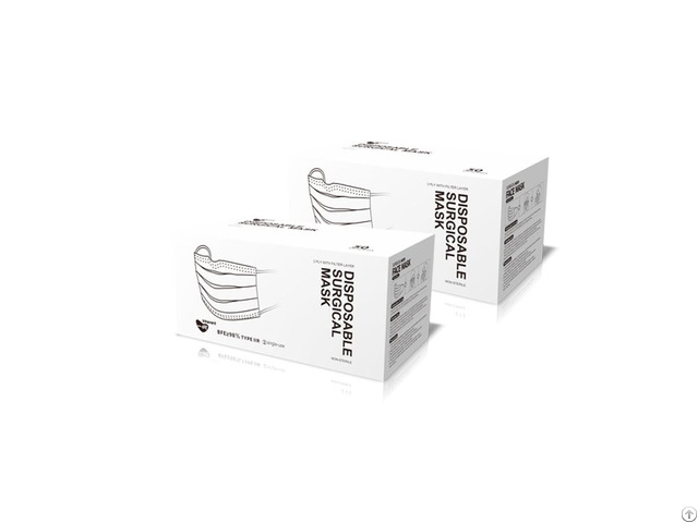 Ce En14683 Type Iir Surgical Mask White Box
