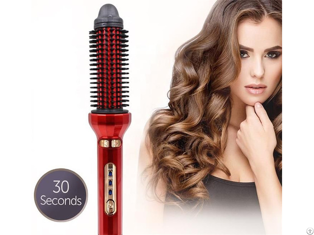 New Design Iron Hair Curler Brush