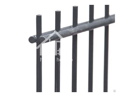 High Quality Public Facility Walkway Pedestrian Double Wire Panel Fence