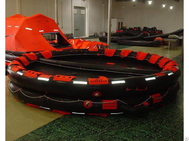Ccs Ec Approved Solas A Canopied Reversible Inflatable Life Raft With High Performance