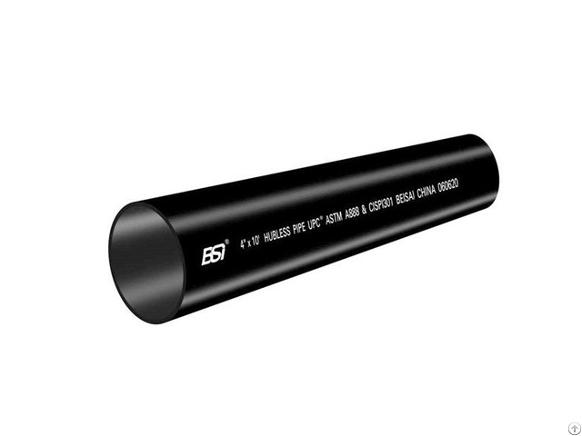Astm A888 Cispi301 Hubless Cast Iron Soil Pipe