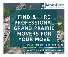 Find And Hire Professional Grand Prairie Movers For Your Move