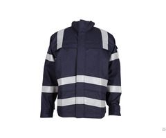 Construction Industry Cvc Flame Retardant Protective Jacket