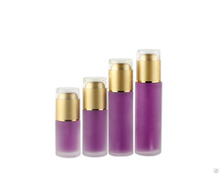 Fashionable Packaging Cosmetic Empty Round Bottle Set