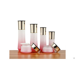 New Arrival 50g 40ml Skin Care Packaging Black Cosmetic Glass Bottle Set