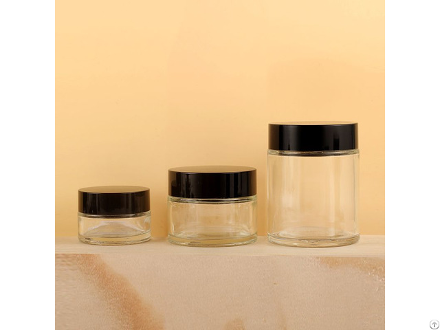 Newest Luxury 50ml Glass Cream Bottle