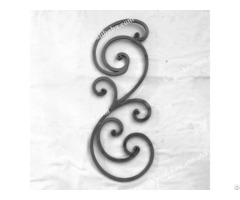 Ornamental Wrought Iron Forged Scroll Panels