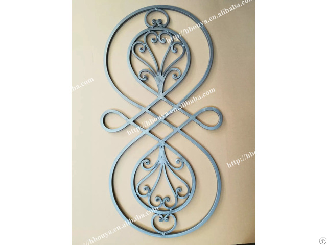 Antique Wrought Iron Stair Rosettes