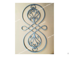 Antique Wrought Iron Stair Rosettes