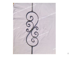 14mm Square Solid Wrought Iron Stair Pickets