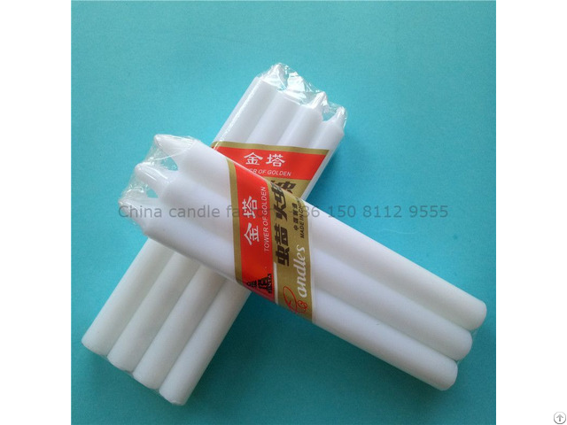 Long Burning White Stick Candle