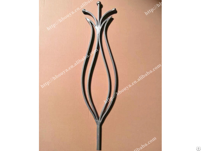 Decorative Wrought Iron Balcony Baluster Design
