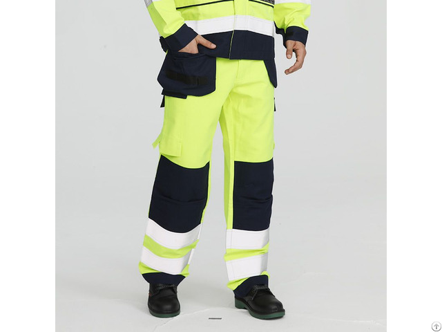 Hi Vis Flame Retardant Cargo Pants For Men