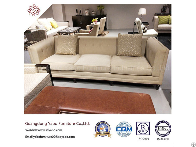 Custom Hotel Furniture With Lobby Fabric Sofa Yb O 38