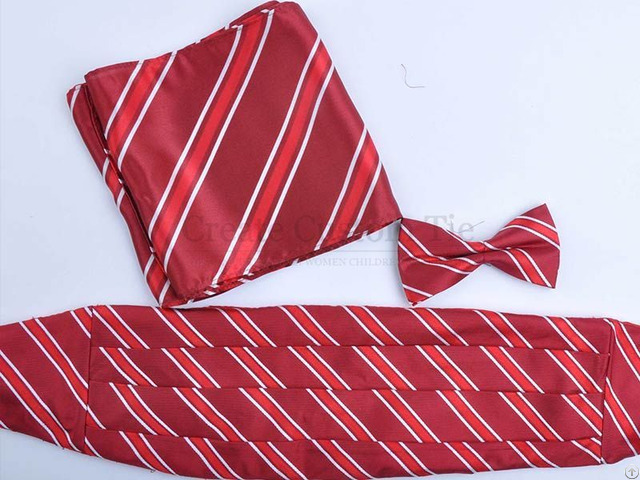 Custom Silk Woven Cummerbunds