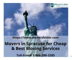 Movers In Syracuse For Cheap And Best Moving Services