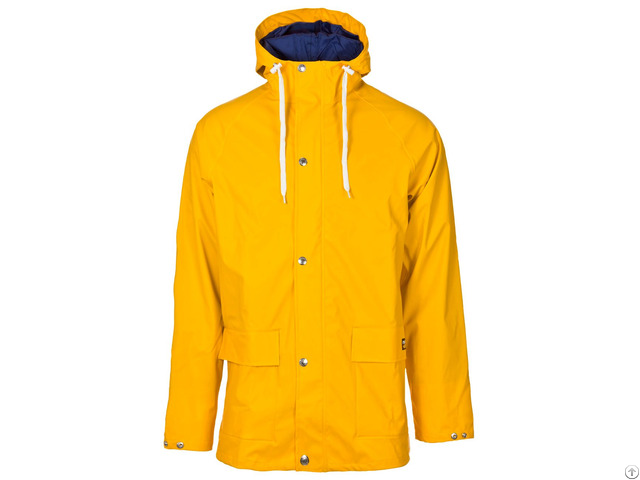 Waterproof Pu Rain Jacket